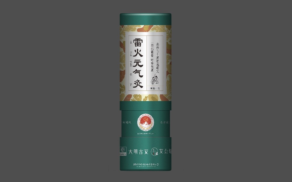 大明古艾艾公馆 7cm蕲艾雷火元气灸